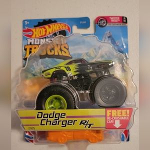 NIP HotWheels Monster Truck Dodge Charger R/T
